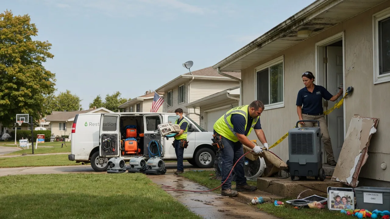 Water Damage Restoration in Hartford, MI near me